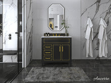 Load image into Gallery viewer, ASPEN Single Sink Marble Top Bath Vanity