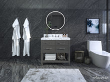 Load image into Gallery viewer, Elizabeth Single Sink Marble Bath Vanity