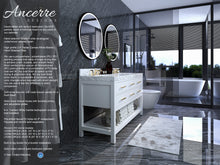 Load image into Gallery viewer, Elizabeth Double Sink Marble Bath Vanity