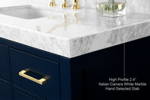 Load image into Gallery viewer, Elizabeth Double Sink Marble Bath Vanity