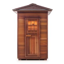 Load image into Gallery viewer, MoonLight 2 Person Red Cedar Outdoor Sauna