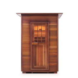 MoonLight 2 Person Indoor Red Cedar Sauna