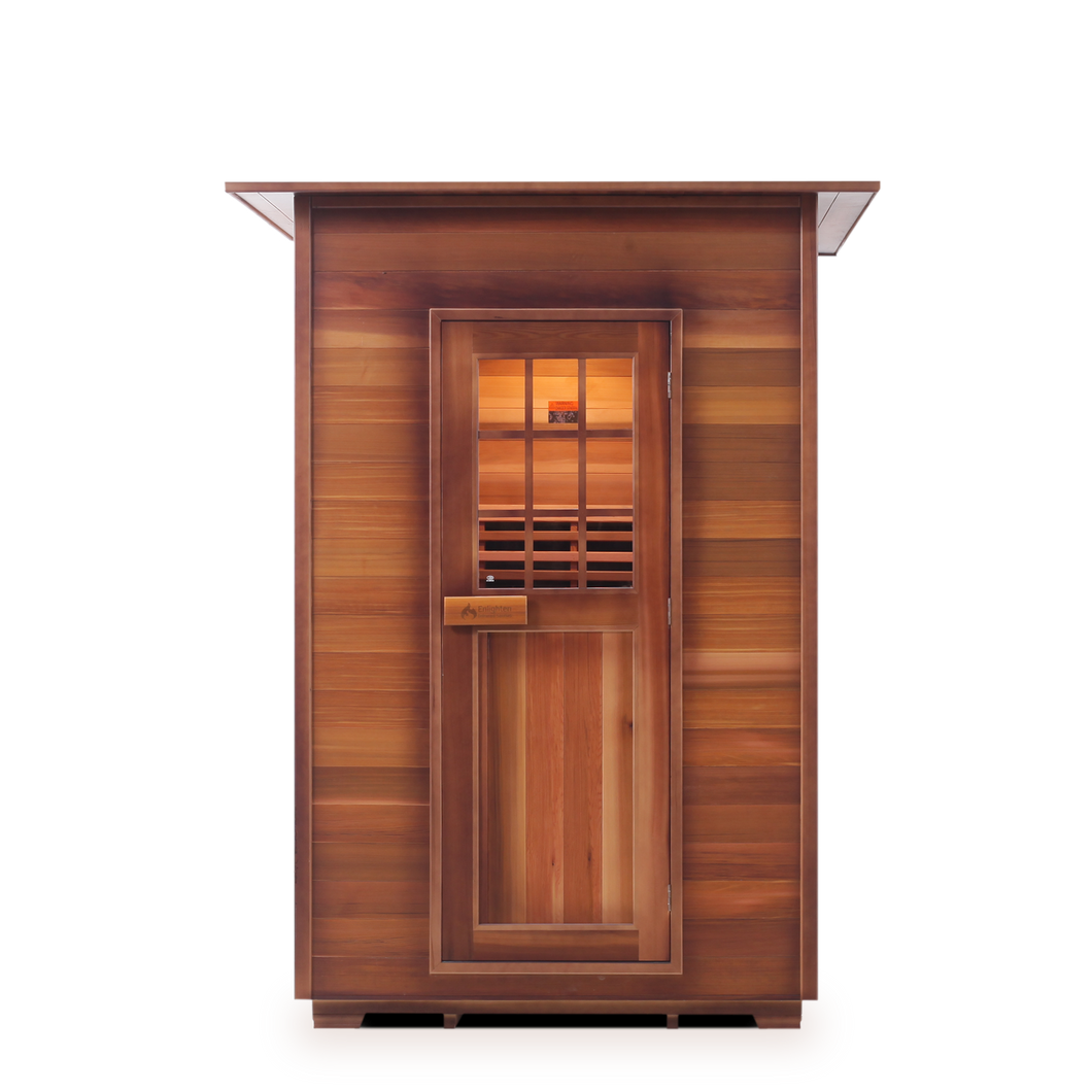MoonLight 2 Person Indoor Red Cedar Sauna