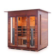 Load image into Gallery viewer, Diamond Indoor 4 Person Hybrid Infrared + Electric Sauna