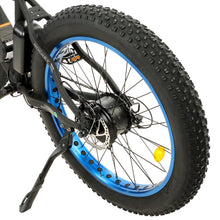 Load image into Gallery viewer, The ROCKET UL Certified Black Fat Tire Beach/Snow Mountain Electric Bike