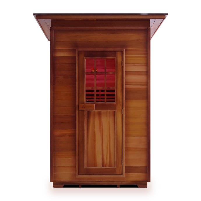 Sierra 2 Person Full Spectrum Infrared Outdoor Sauna