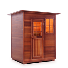 Load image into Gallery viewer, MoonLight 3 Person Indoor Red Cedar Sauna