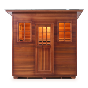 Sierra 4 Person Full Spectrum Infrared Outdoor Sauna