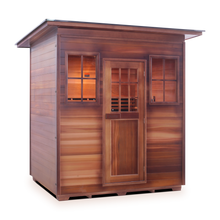 Load image into Gallery viewer, Sierra 4 Person Full Spectrum Infrared Outdoor Sauna