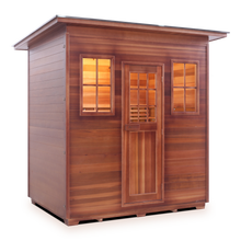 Load image into Gallery viewer, MoonLight 5 Person Outdoor Red Cedar Sauna