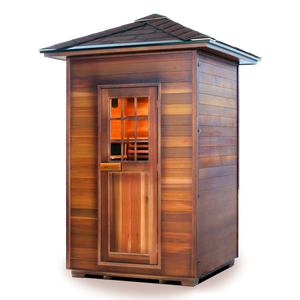 Sierra 2 Person Full Spectrum Infrared Outdoor Sauna