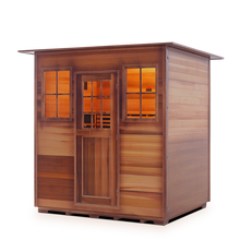 Load image into Gallery viewer, Sapphire 4 Person Indoor Hybrid Infrared + Traditional Sauna