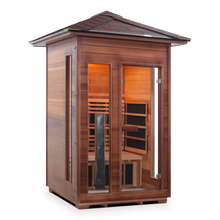 Load image into Gallery viewer, Rustic 2 Person Outdoor Infrared Sauna