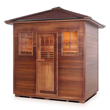 Load image into Gallery viewer, MoonLight 5 Person Outdoor Red Cedar Sauna