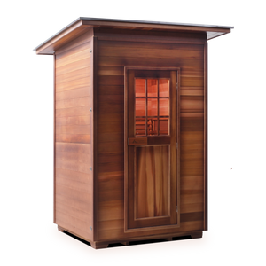 MoonLight 2 Person Red Cedar Outdoor Sauna