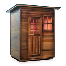 Load image into Gallery viewer, MoonLight 3 Person Outdoor Red Cedar Sauna