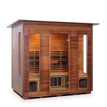 Load image into Gallery viewer, Diamond 5 Person Indoor Hybrid Infrared + Electric Sauna