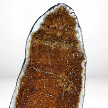 Load image into Gallery viewer, Luxury Pair of Citrine Crystal Gem Geodes (6 Ft. Tall)