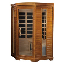 Load image into Gallery viewer, &quot;Heming&quot; 2-person corner Low EMF Far Infrared Sauna