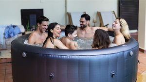 CARLTON Muse Inflatable Hot Tub & Hydro-Massage Spa