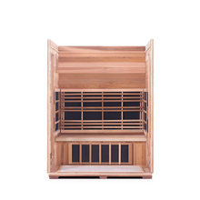 Load image into Gallery viewer, Diamond Indoor 3 Person Hybrid Infrared + Electric Sauna