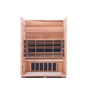 Rustic 3 Person Outdoor Infrared Sauna