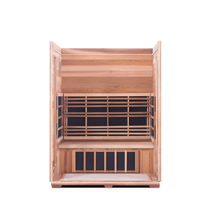 Rustic 3 Person Indoor Infrared Sauna