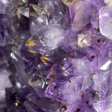 Load image into Gallery viewer, Luxury Pair of Amethyst Crystal Gem Geodes (Over 6 Feet Tall)