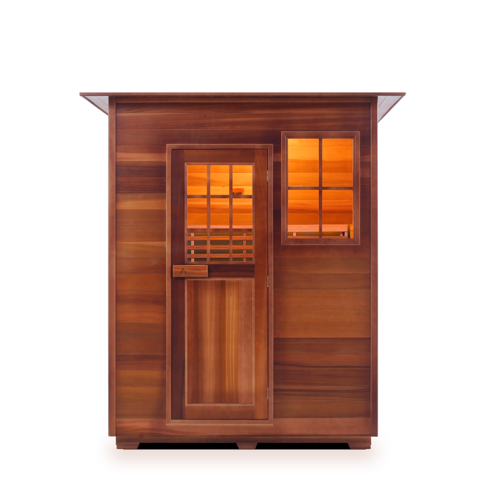 MoonLight 3 Person Indoor Red Cedar Sauna