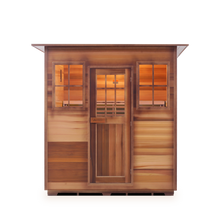 Load image into Gallery viewer, MoonLight 4 Person Indoor Red Cedar Sauna