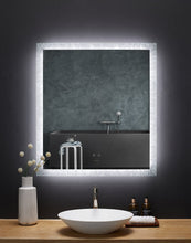Load image into Gallery viewer, FRYSTA LED Frameless Rectangular Mirror with Dimmer &amp; Defogger