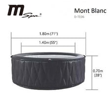 Load image into Gallery viewer, MONT BLANC Hot Hydro Massage Bubble Spa