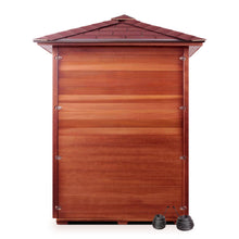 Load image into Gallery viewer, Sapphire 2 Person Hybrid Infrared + Traditional Outdoor Sauna