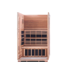 Load image into Gallery viewer, Diamond Indoor 2 Person Hybrid Infrared + Electric Sauna
