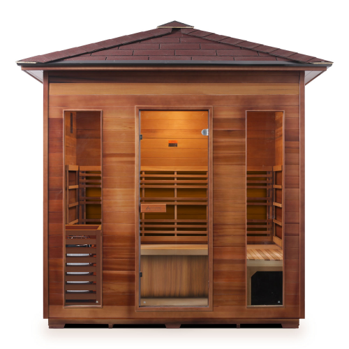 SunRise 5 Person Outdoor Traditional Dry Electric Sauna
