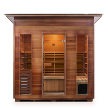 Load image into Gallery viewer, SunRise 5 Person Outdoor Traditional Dry Electric Sauna