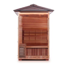 Load image into Gallery viewer, MoonLight 2 Person Red Cedar Outdoor Sauna