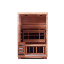 Load image into Gallery viewer, Sapphire 2 Person Indoor Hybrid Infrared + Traditional Sauna