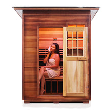 Load image into Gallery viewer, Sierra 3 Person Full Spectrum Infrared Outdoor Sauna