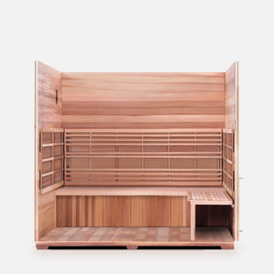 MoonLight 5 Person Indoor Red Cedar Sauna