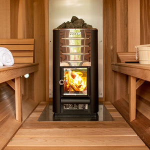 Harvia M3 Wood Burning Heater with Rocks
