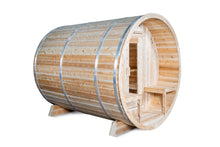 Load image into Gallery viewer, Dundalk Serenity White Cedar Barrel Sauna