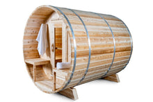 Load image into Gallery viewer, Dundalk Serenity White Cedar Barrel Sauna