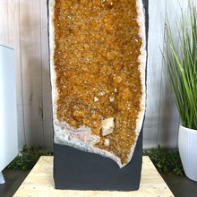 Load image into Gallery viewer, Luxury Citrine Crystal Gem Geode (6 Ft. Tall)