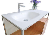 Load image into Gallery viewer, TORY Minimalist Bath Vanity with Mirror