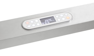 Modern Clear Rectangular Acrylic Freestanding Whirlpool Bathtub
