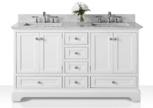 Load image into Gallery viewer, Audrey Double Sink Marble Bath Vanity