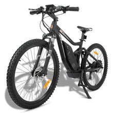 Load image into Gallery viewer, The TORNADO - Matte Black Full Suspension Mountain Electric Bike