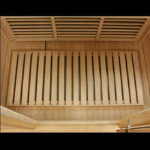 Load image into Gallery viewer, &quot;Cholet Edition&quot; 2 Person Zero EMF FAR Infrared Sauna - Canadian Red Cedar